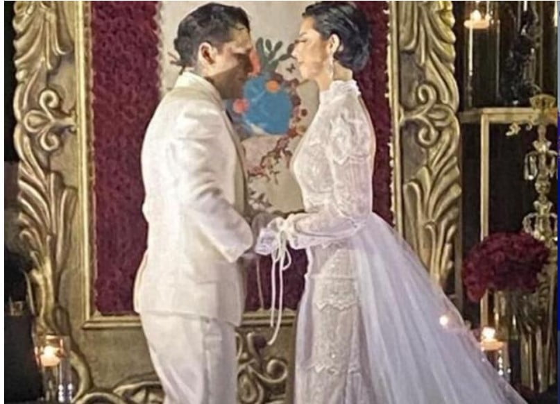 Christian Nodal Ángela Aguilar se casaron