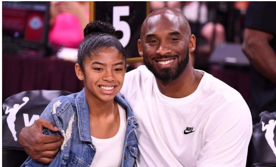 Kobe Bryant y su hija