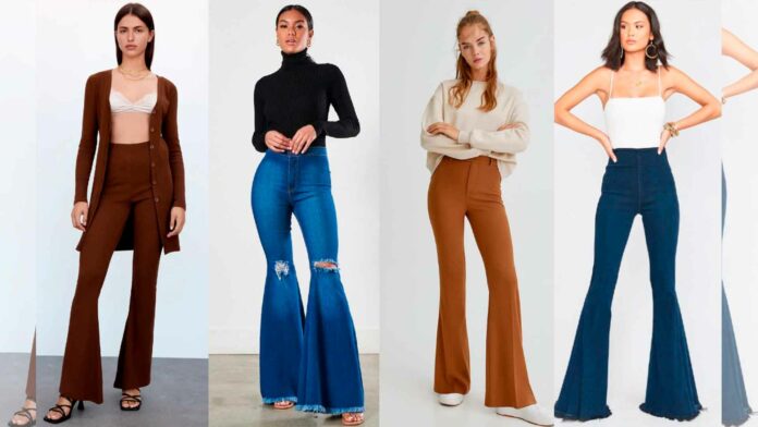 Pantalones acampanados 4