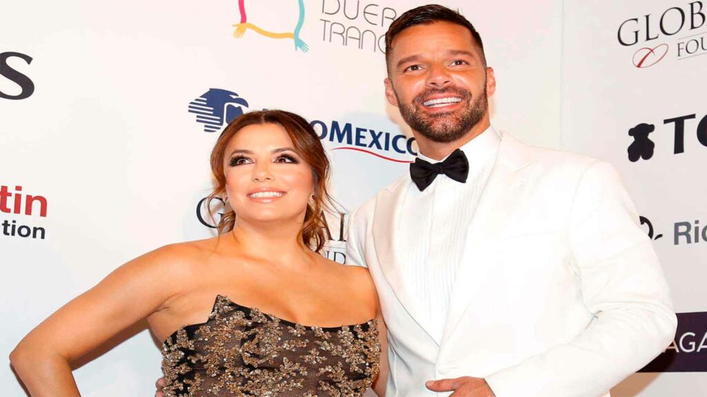 Ricky Martin y Eva Longoria 1