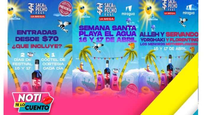 Saca El Pecho Fest con La Mega